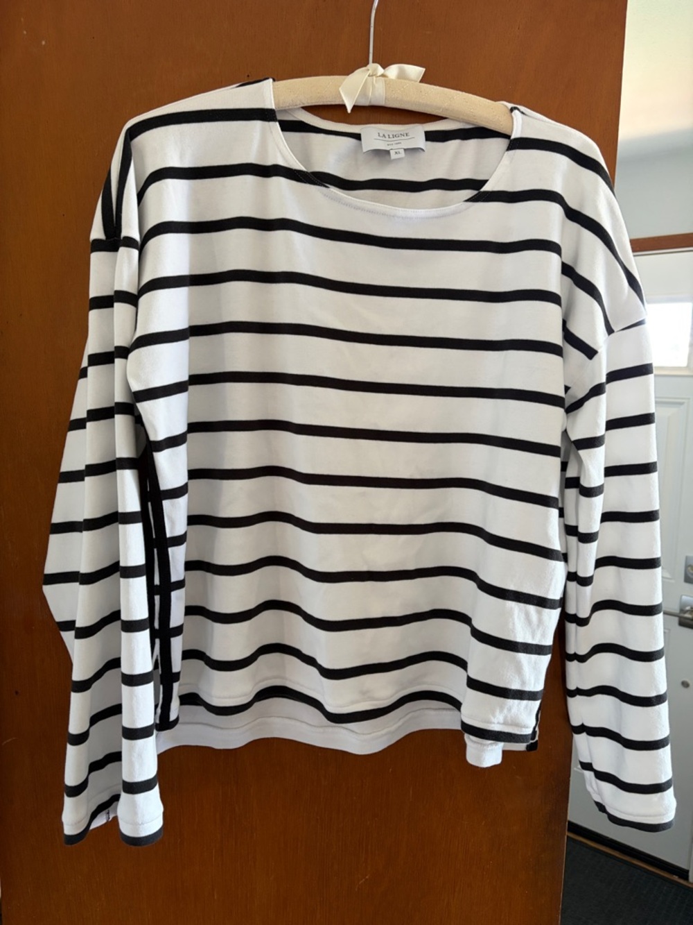 Worn once, La Ligne Breton tee